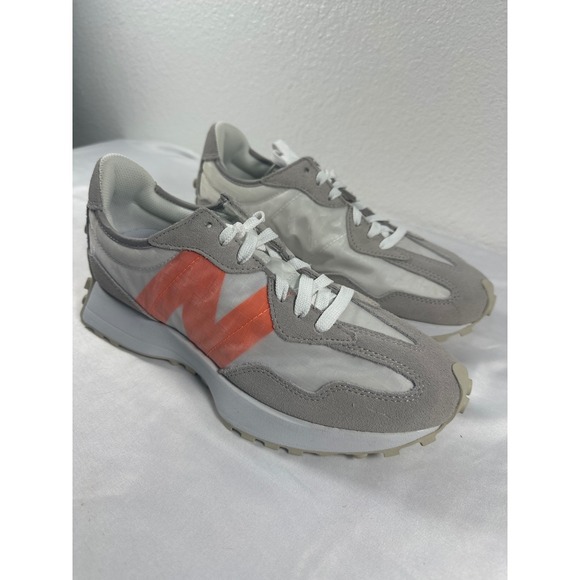 New Balance Other - New Balance 327 Sea Salt Bright Orange MS327SS Mens Size 9 Lifestyle Sneakers